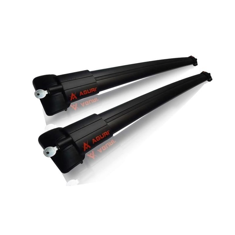 AGURI PRESTIGE CZARNY Aluminiowy bagażnik bazowy