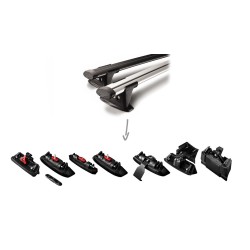 YAKIMA THRUBAR Aluminiowy bagażnik bazowy na relingi tradycyjne