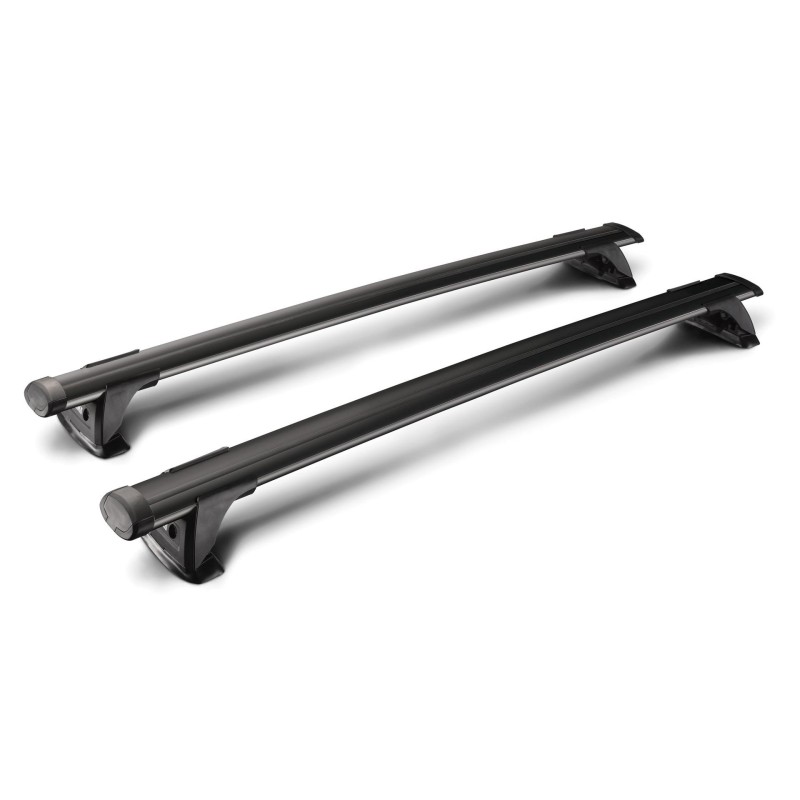 YAKIMA THRUBAR CZARNY Aluminiowy bagażnik bazowy na relngi tradycyjne
