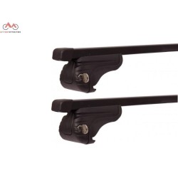 MONT BLANC AMC Stalowy bagażnik bazowy na relingi zintegrowane