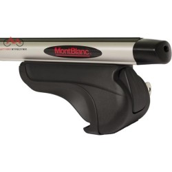 MONT BLANC AMC Aluminiowy bagażnik bazowy na relingi zintegrowane