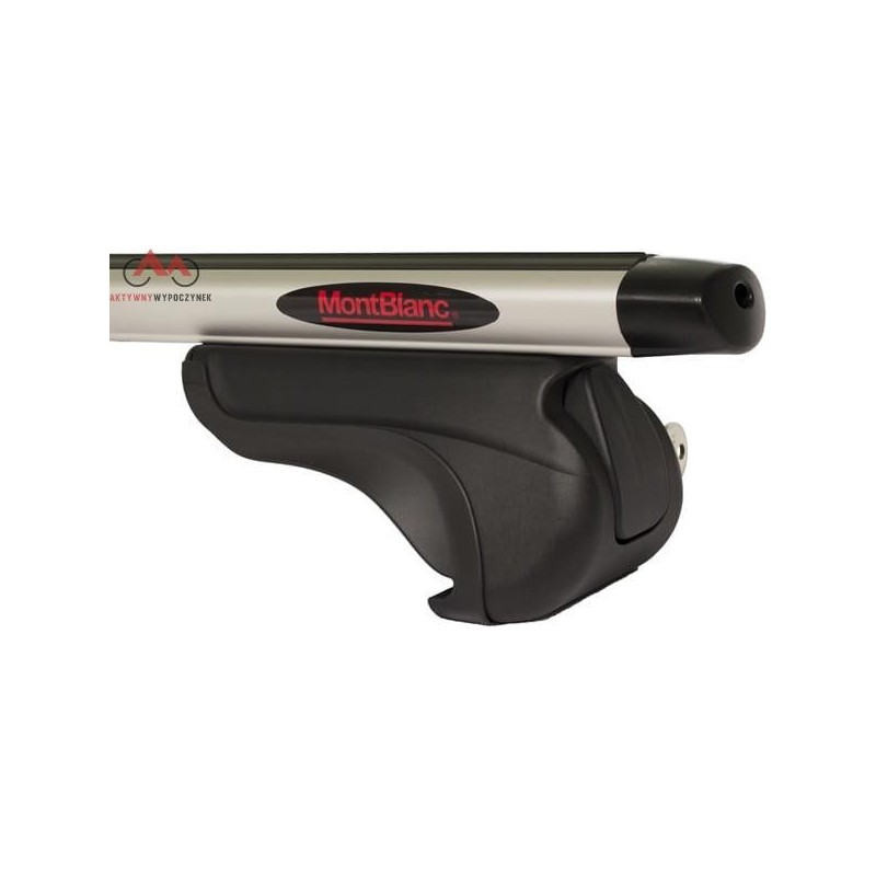 MONT BLANC AMC Aluminiowy bagażnik bazowy na relingi zintegrowane