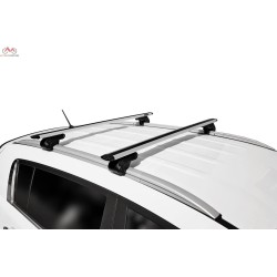 MONT BLANC AMC AERO Aluminiowy bagażnik bazowy na relingi zintegrowane