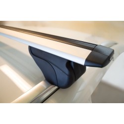 MONT BLANC AMC AERO Aluminiowy bagażnik bazowy na relingi zintegrowane