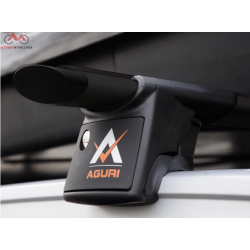 AGURI RUNNER II CZARNY Bagażnik bazowy na relingi zintegrowane