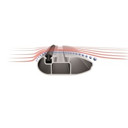 ATERA SIGNO RTD CZARNY Bagażnik bazowy na relingi zintegrowane