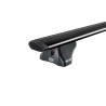 CRUZ AIRO FIX CZARNY Aluminiowy bagażnik bazowy na relingi zintegrowane