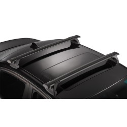 YAKIMA THRUBAR CZARNY Aluminiowy bagażnik bazowy na relingi zintegrowane