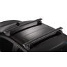 YAKIMA THRUBAR CZARNY Aluminiowy bagażnik bazowy na relingi zintegrowane