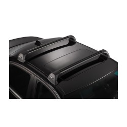 YAKIMA FLUSHBAR CZARNY Aluminiowy bagażnik bazowy na relingi zintegrowane