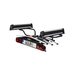 AGURI 50785 Uchwyt narciarski na platformę rowerową na hak