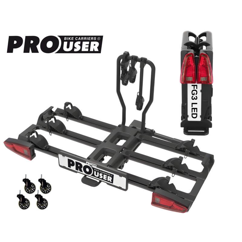 PROUSER Diamant FG3 Black LED