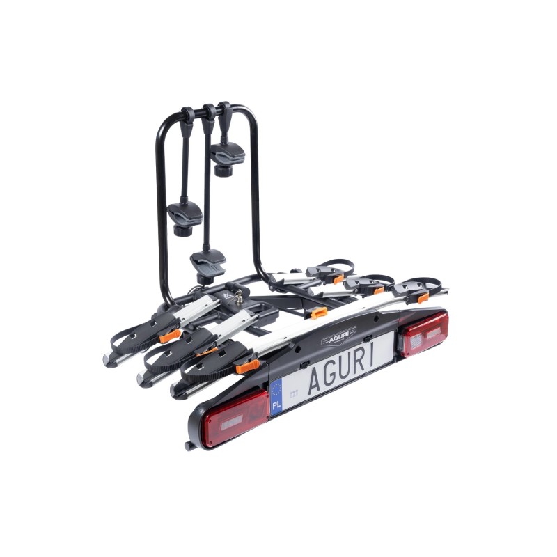 AGURI ACTIVE BIKE PRO 3 BAGAŻNIK ROWEROWY NA HAK