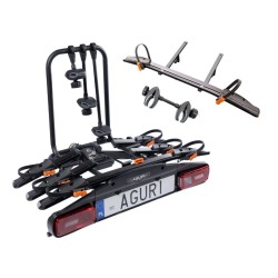 AGURI ACTIVE BIKE PRO 3+1 CZARNA PLATFORMA ROWEROWA NA HAK