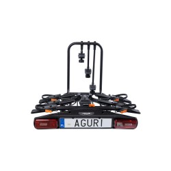 AGURI ACTIVE BIKE PRO 3+1 CZARNA PLATFORMA ROWEROWA NA HAK