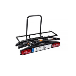 BOX AGURI na hak z bagażnikiem AGURI ACTIVE BIKE 2 Zestaw