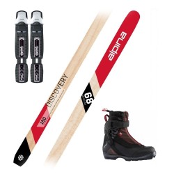 ALPINA DISCOVERY 68 + ROSSIGNOL BC X10 + ROTTEFELLA BC MANUAL