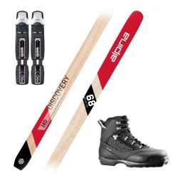 ALPINA DISCOVERY 68 + ROSSIGNOL BC X-4 + ROTTEFELLA BC MANUAL
