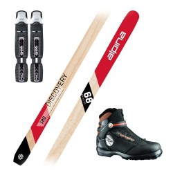ALPINA DISCOVERY 68 + ROSSIGNOL BC X-5 + ROTTEFELLA BC MANUAL