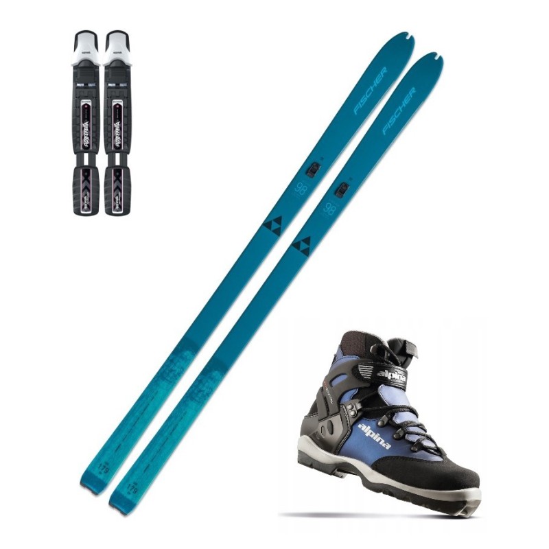 FISCHER S-BOUND 98 + ALPINA BC 1550 L + ROTTEFELLA BC MANUAL