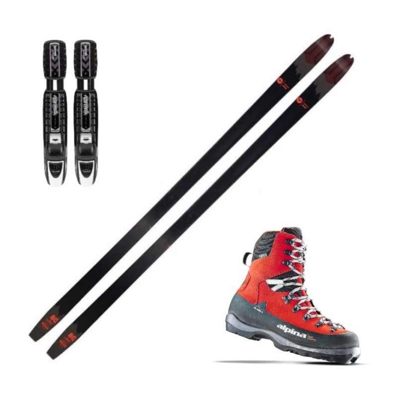 Rossignol BC 80+ Alpina Alaska+ Rottefella BC Auto