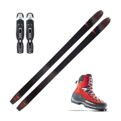Rossignol BC 100 + ALPINA BC ALASKA + Rottefella BC Magnum
