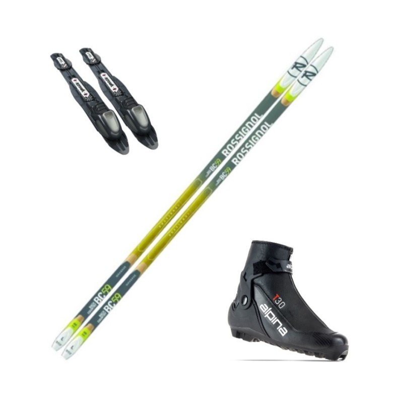 Rossignol BC 59 + Alpina T30 + Rottefella Touring Auto
