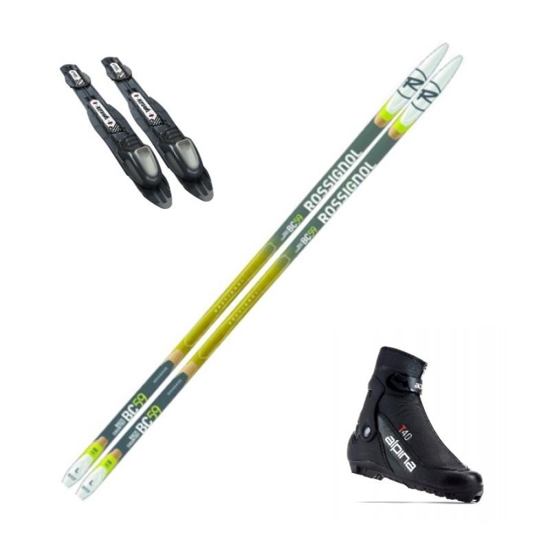 Rossignol BC 59 + Alpina T40 + Rottefella Touring Auto