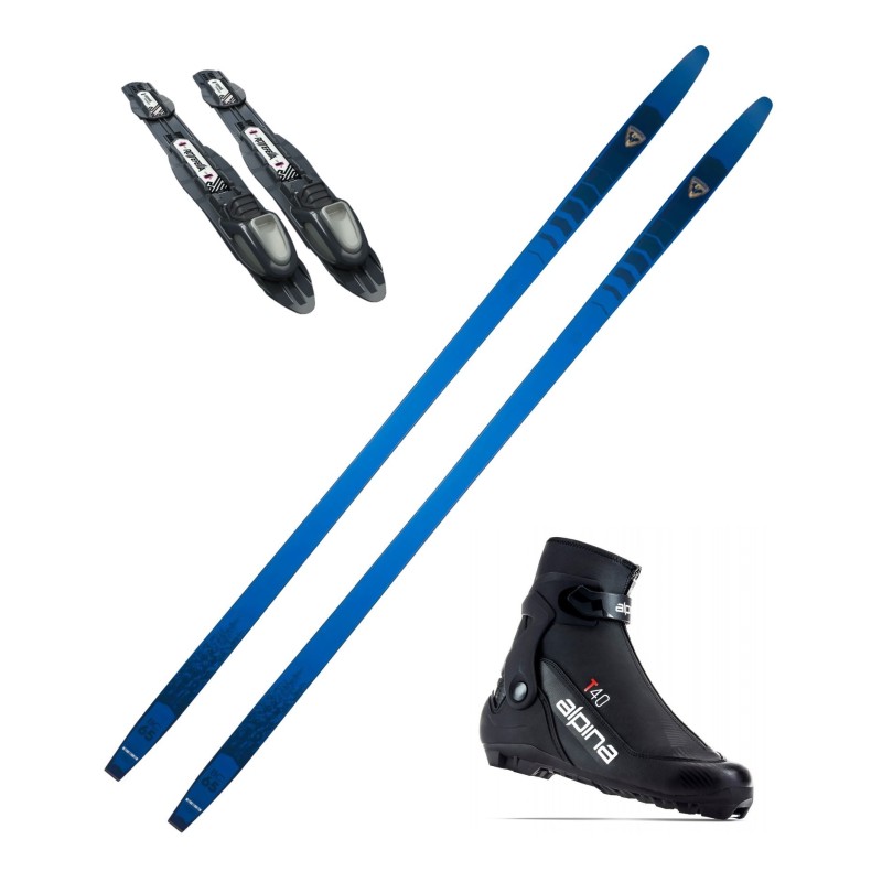 Rossignol BC 65 + Alpina T40 + Rottefella Touring Auto + NIS