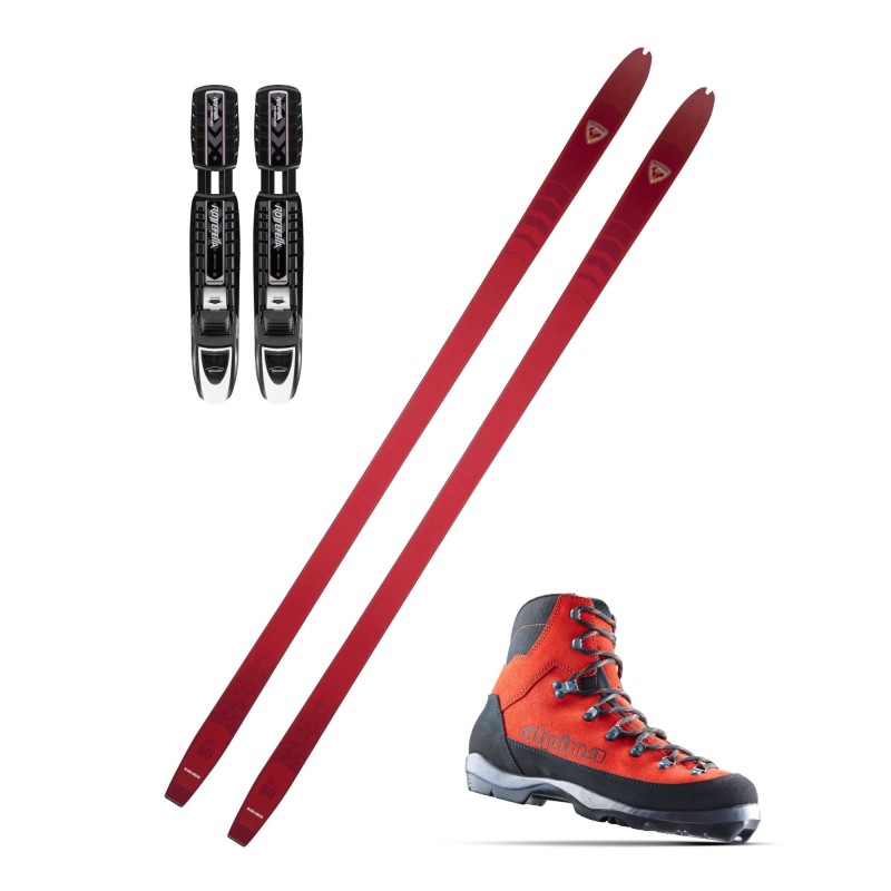 ROSSIGNOL BC 80 + ALPINA BC WYOMING + ROTTEFELLA BC AUTO