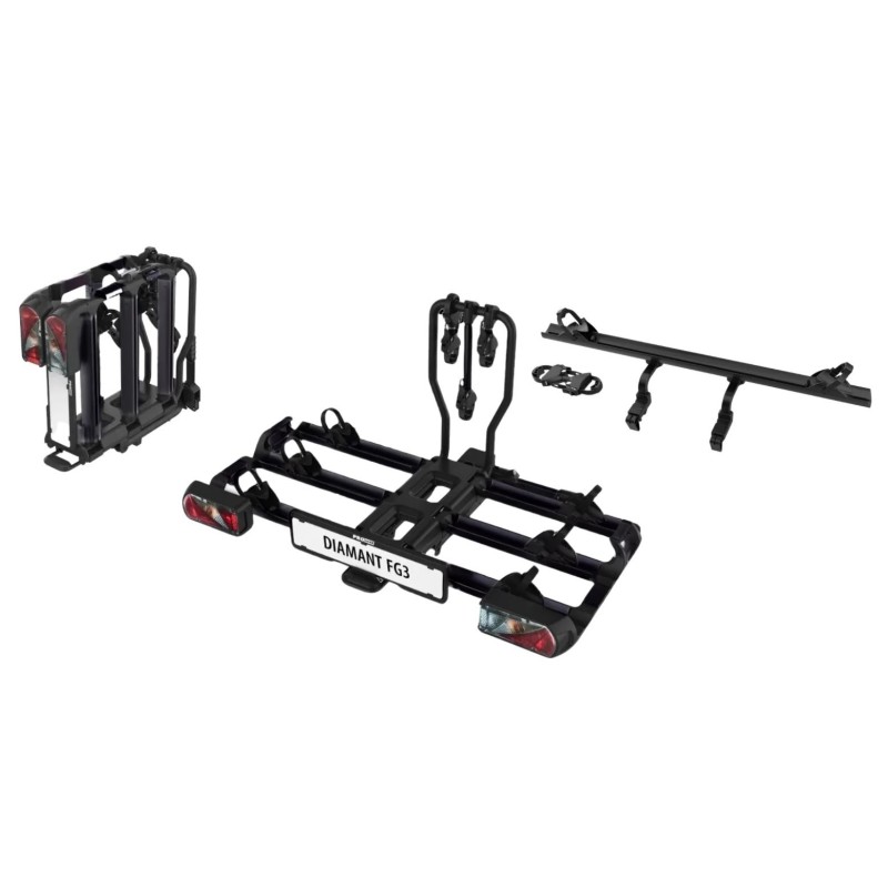 PROUSER DIAMANT FG3 Black na 4 rowery