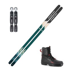 SPORTEN EXPLORER 64 MGE + ALPINA DISCOVERER VITAL + ROTTEFELLA BC MANUAL narty backcountry zestaw