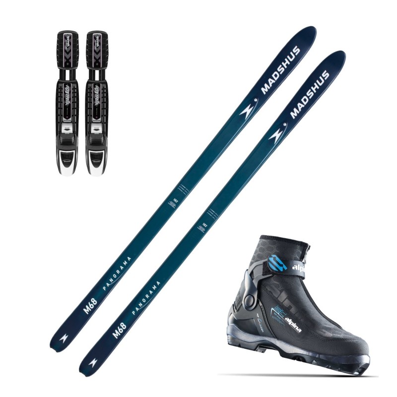 MADSHUS PANORAMA M68 (99 mm) + ALPINA BC OUTLANDER EVE + ROTTEFELLA BC AUTO