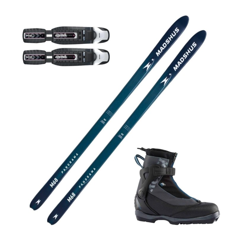 MADSHUS PANORAMA M68 (99 mm) + ROSSIGNOL BC X6 FW + ROTTEFELLA BC MAGNUM