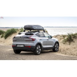 HAPRO EXPLORER 400 box dachowy 400 l / 75 kg czarny matowy