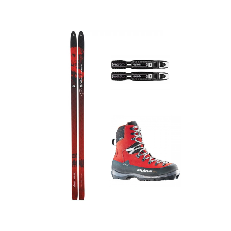 Åsnes Amundsen Fram BC Waxless + Alpina Alaska + Rottefella