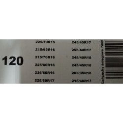 INTER PACK 7 mm Łańcuchy śniegowe