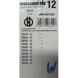 WEISSENFELS Clack&Go protech m44 łańcuchy śniegowe
