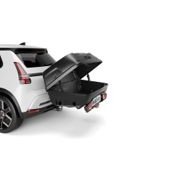 Hapro Boxer M 340 Hexagon Black - Box z platformą na hak czarny matowy