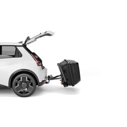 Hapro Boxer M 340 Hexagon Black - Box z platformą na hak czarny matowy