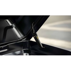 Hapro Boxer M 340 Hexagon Black - Box z platformą na hak czarny matowy