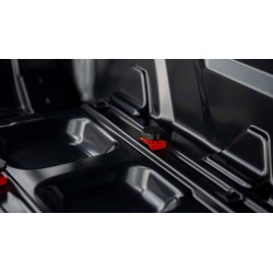 Hapro Boxer L 420 Hexagon Black - Box z platformą na hak czarny matowy