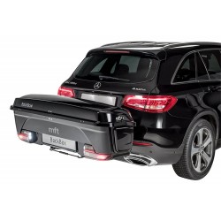 MTF Box na hak z platformą i przedłużkami na narty Czarny