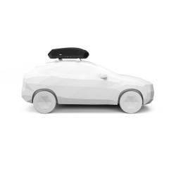 THULE FORCE 3 S box dachowy 300 l / 75 kg czarny aeroskin
