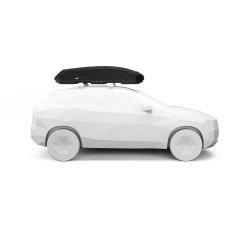 THULE FORCE 3 XL box dachowy 500 l / 75 kg czarny aeroskin