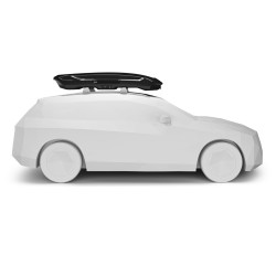 THULE MOTION 3 XXL LOW Box dachowy Czarny połysk