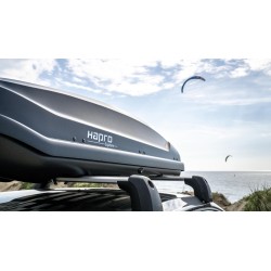 HAPRO EXPLORER 500 box dachowy 525 l / 75 kg czarny matowy