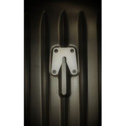 NORTHLINE TIROL 420 TEF Czarny Błyszczący Box dachowy